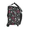 Everything Mary Black Floral Teacher Rolling Tote
